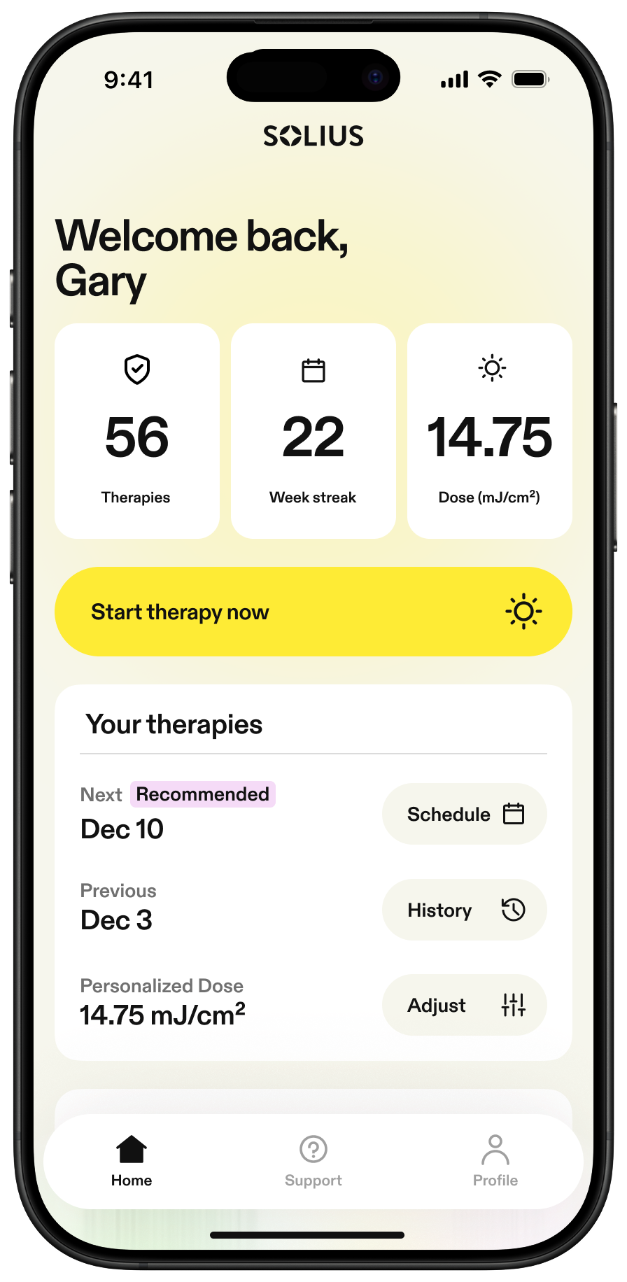 Track consistency,
unlock achievements